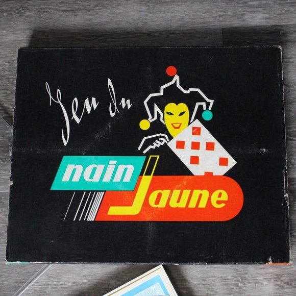 Jen Du Nain Jaune Yellow Dwarf Traditional French Card Board Game - Picture 2 of 7